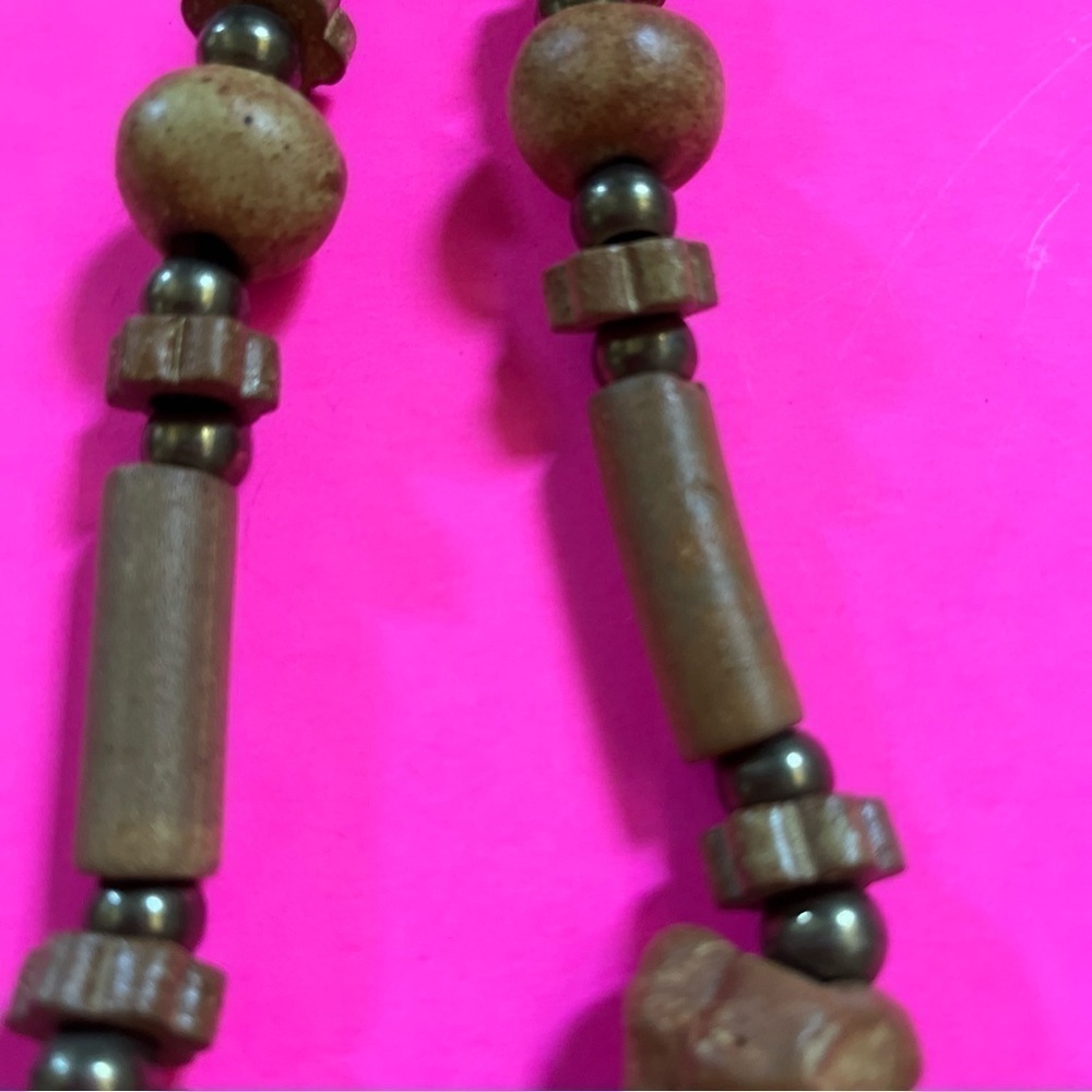 Native American Necklace Brownstone View 3